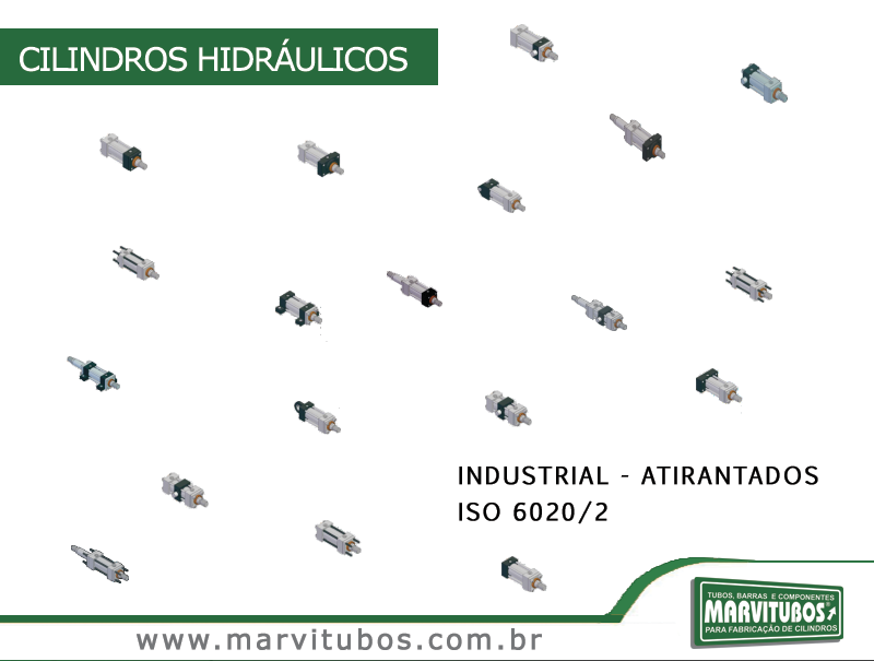 CILINDROS HIDRULICOS INDUSTRIAL - ATIRANTADOS