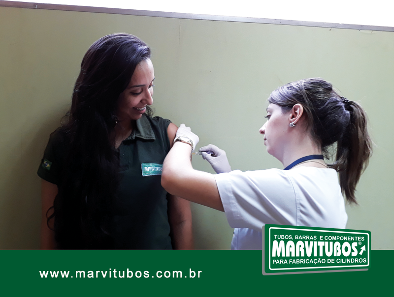 Campanha de Vacinao contra gripe Marvitubos